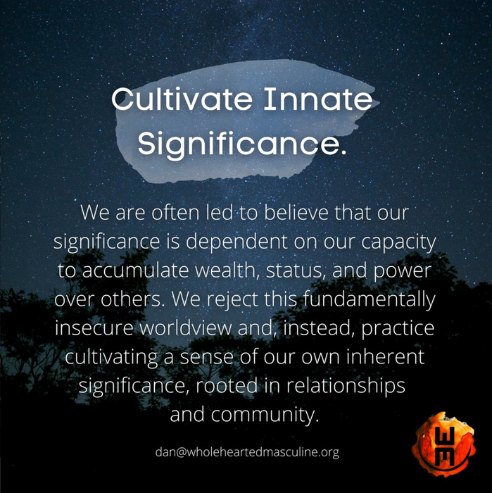 Cultivate Innate Significance